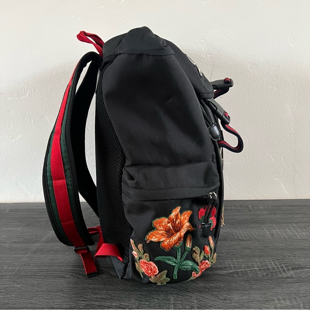 Gucci L'Aveugle Par Amour Embroidered Tech Pack Backpack - Picture 7 of 13